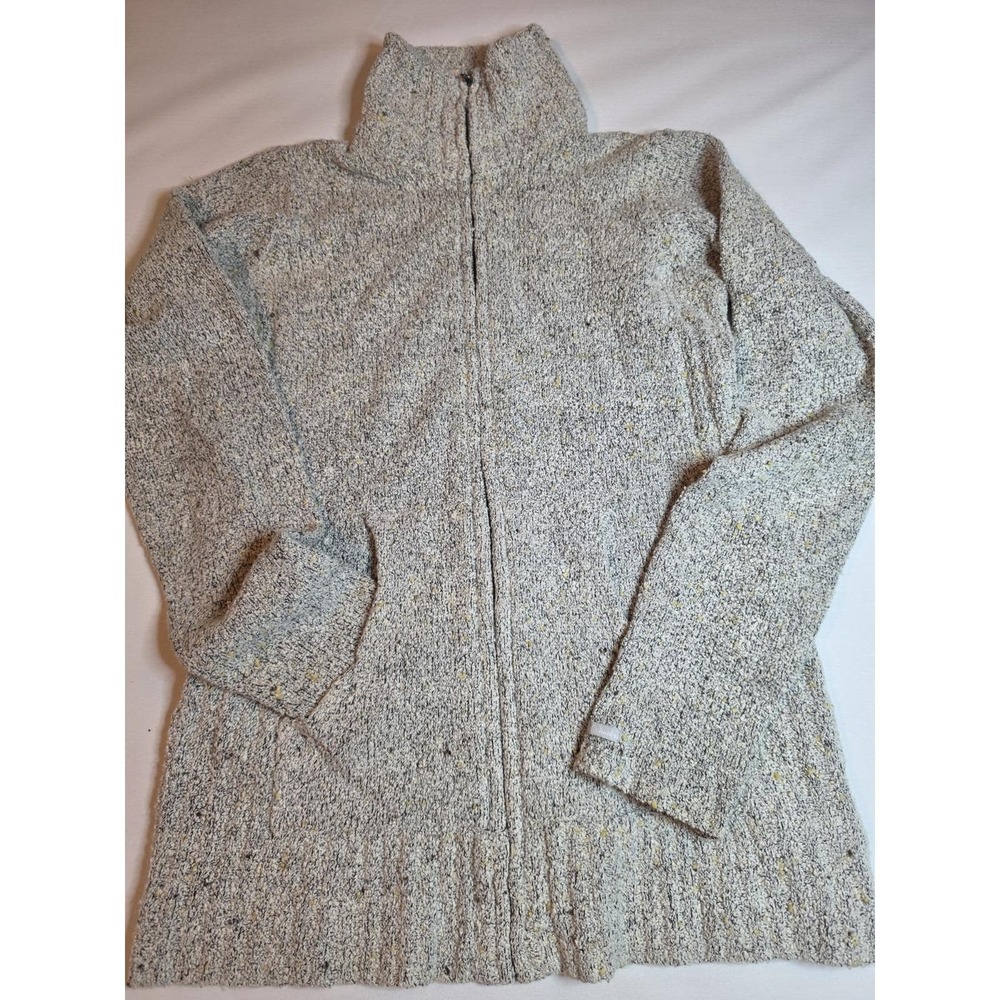 Vintage Columbia Sportswear Women's XS Full Zip Speckled Knit Sweater Jacket